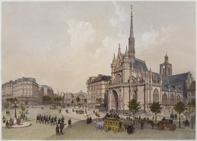 Chiesa di San Lorenzo, Parigi, illustrazione da 